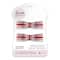 Gwen Studios White & Red Stripe Grosgrain Bows, 2ct.